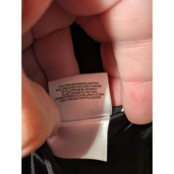 Jones New York Blazer Womens Size 12 Gray‎ Single Button Officewear - Picture 5 of 6